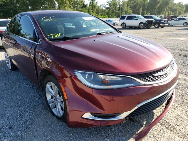 CHRYSLER 200 LIMITE 2015 with VIN 1C3CCCAB0FN748625 - Photo from auction
