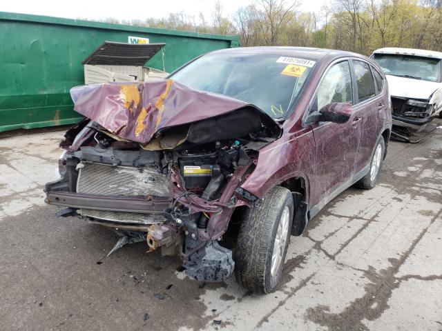 Photo 2 from auction – 2012 HONDA CR-V EX with VIN 5J6RM4H57CL009973