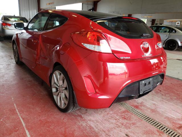 Photo 3 from auction – 2013 HYUNDAI VELOSTER with VIN KMHTC6AD8DU111902