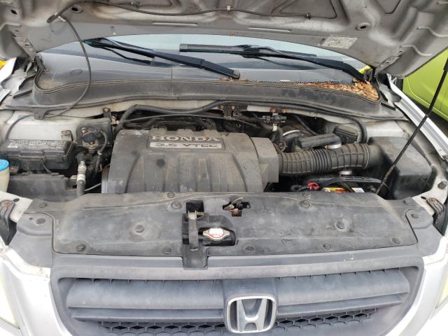 Photo 7 from auction – 2005 HONDA PILOT EXL with VIN 5FNYF18655B011343