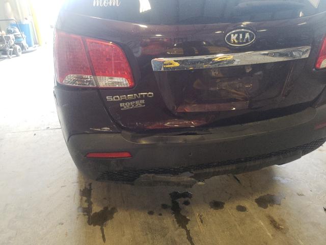 Photo 9 from auction – 2011 KIA SORENTO BA with VIN 5XYKT4A15BG149581