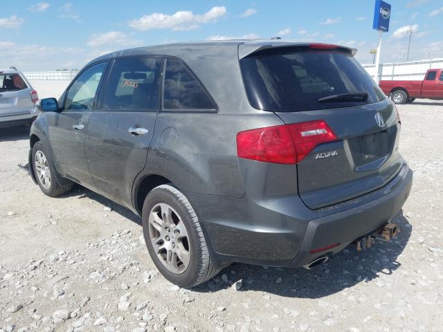 Photo 3 from auction – 2008 ACURA MDX TECHNO with VIN 2HNYD28378H534079