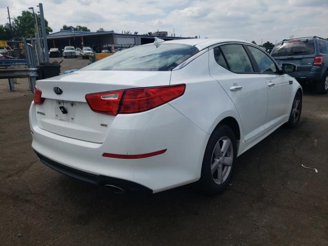 Photo 4 from auction – 2015 KIA OPTIMA with VIN 5XXGM4A72FG364112