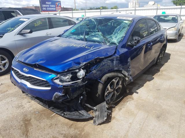 Photo 2 from auction – 2020 KIA FORTE FE with VIN 3KPF24AD1LE176337