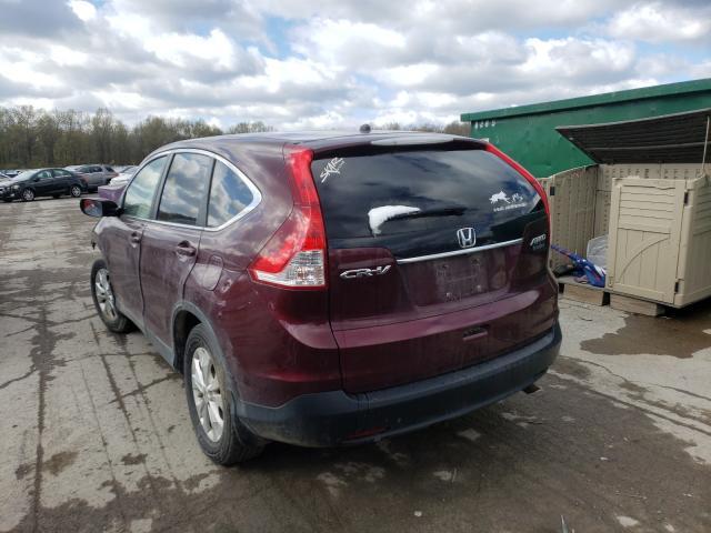 Photo 3 from auction – 2012 HONDA CR-V EX with VIN 5J6RM4H57CL009973