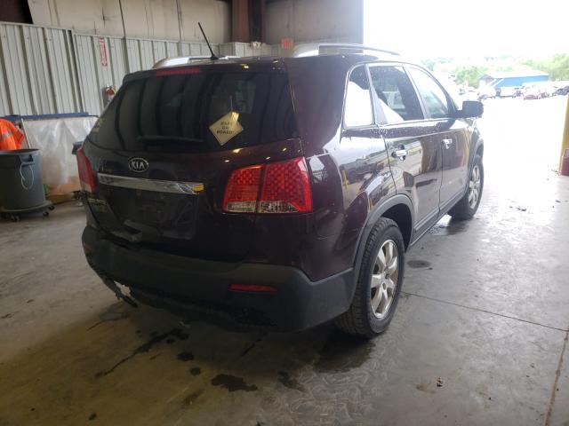 Photo 4 from auction – 2011 KIA SORENTO BA with VIN 5XYKT4A15BG149581