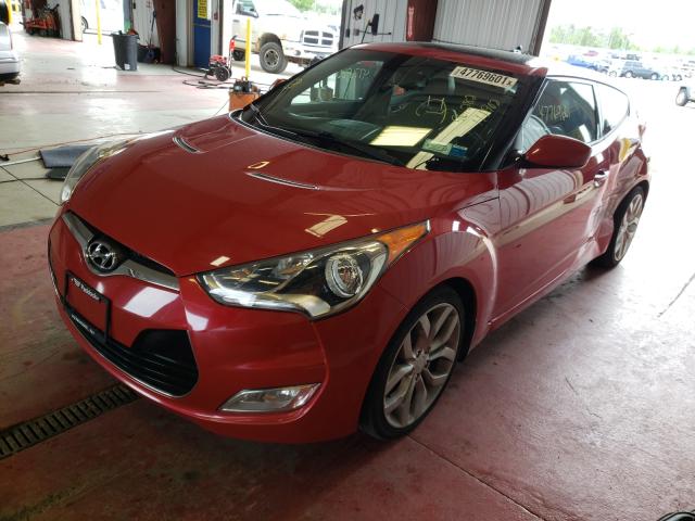 Photo 2 from auction – 2013 HYUNDAI VELOSTER with VIN KMHTC6AD8DU111902