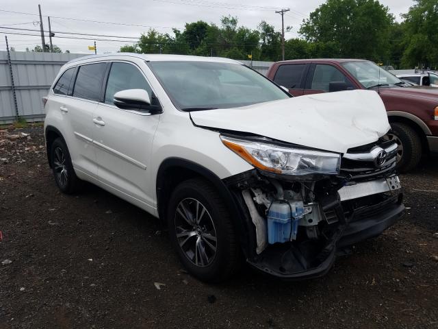 TOYOTA HIGHLANDER 2016 with VIN 5TDJKRFH9GS506286 - Photo from auction