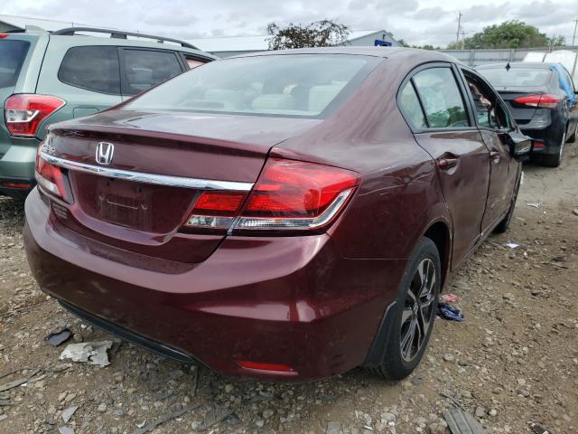 Photo 4 from auction – 2013 HONDA CIVIC EX with VIN 19XFB2F89DE062121