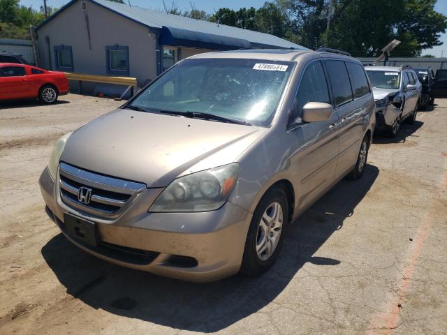 Photo 2 from auction – 2007 HONDA ODYSSEY EX with VIN 5FNRL38747B440509