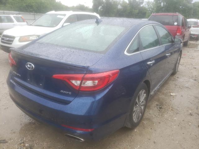Photo 4 from auction – 2017 HYUNDAI SONATA with VIN 5NPE34AF2HH567025