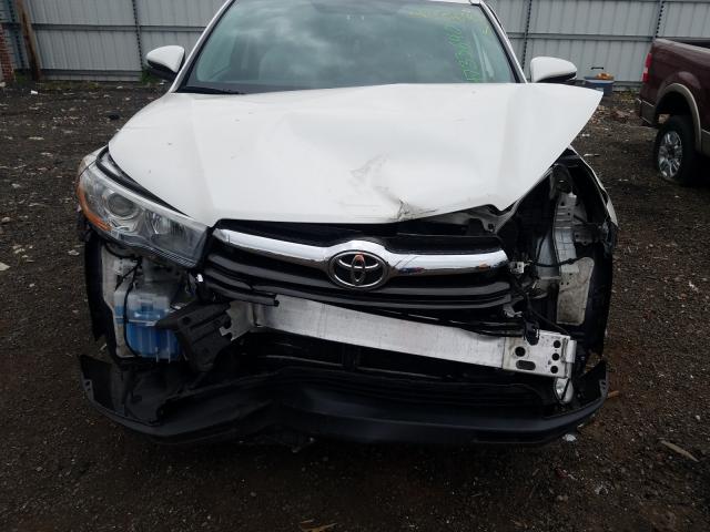 Photo 7 from auction – 2016 TOYOTA HIGHLANDER with VIN 5TDJKRFH9GS506286