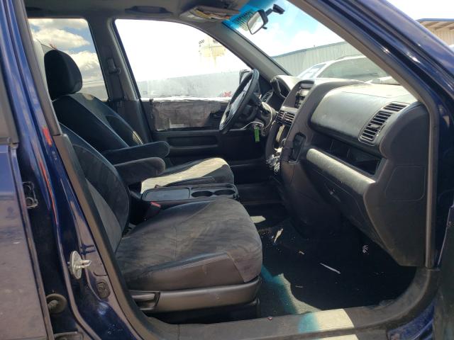 Photo 5 from auction – 2003 HONDA CR-V EX with VIN SHSRD78823U125319