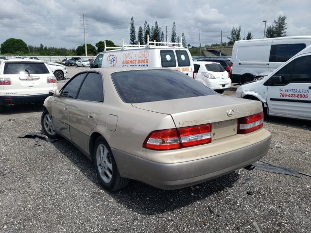 Photo 3 from auction – 2001 LEXUS ES 300 with VIN JT8BF28G510331483