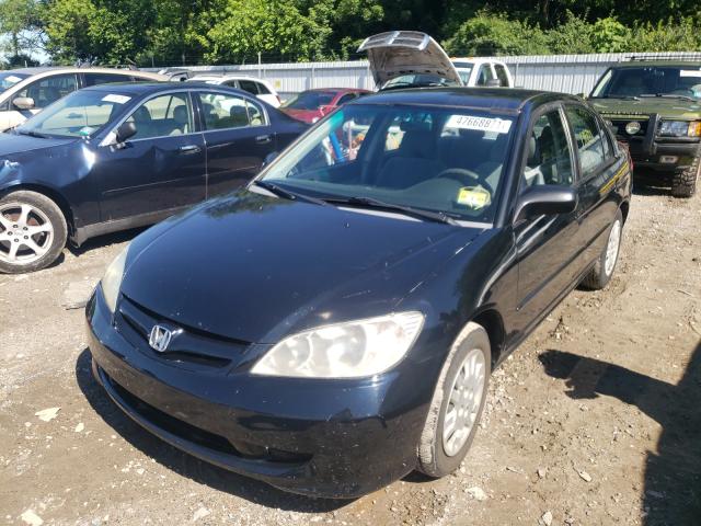 Photo 2 from auction – 2005 HONDA CIVIC LX with VIN 2HGES16535H626526