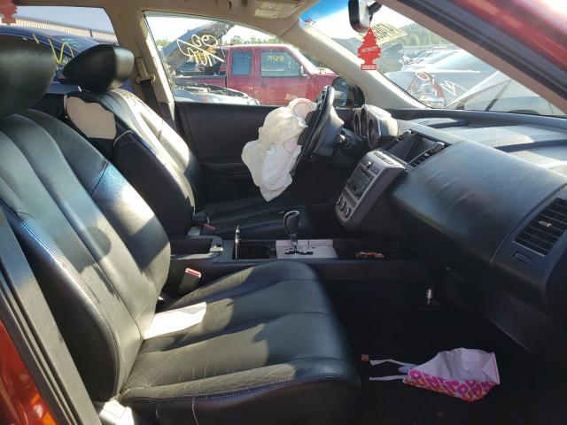 Photo 5 from auction – 2006 NISSAN MURANO SL with VIN JN8AZ08W16W506448