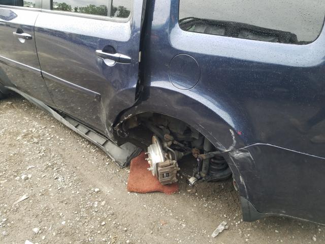 Photo 9 from auction – 2013 HONDA PILOT EXL with VIN 5FNYF4H5XDB079368