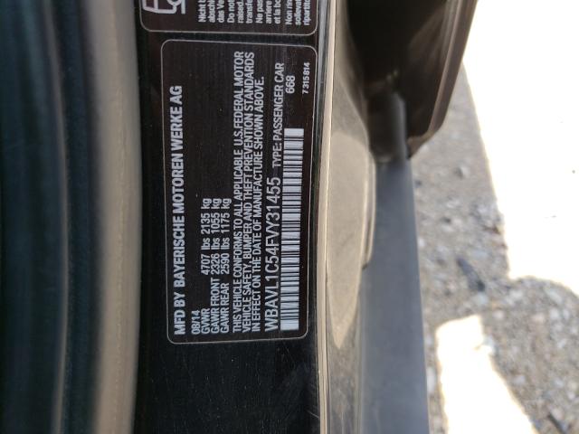 Photo 10 from auction – 2015 BMW X1 XDRIVE2 with VIN WBAVL1C54FVY31455