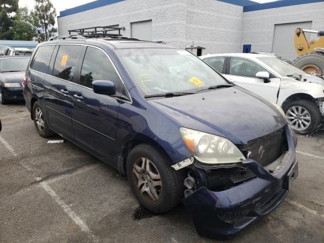 HONDA ODYSSEY EX 2006 with VIN 5FNRL38766B055239 - Photo from auction