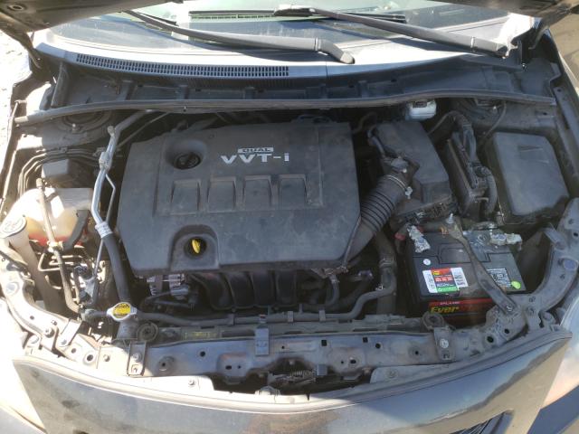 Photo 7 from auction – 2009 TOYOTA COROLLA BA with VIN 1NXBU40E19Z065618