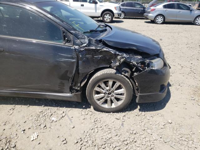 Photo 9 from auction – 2009 TOYOTA COROLLA BA with VIN 1NXBU40E19Z065618