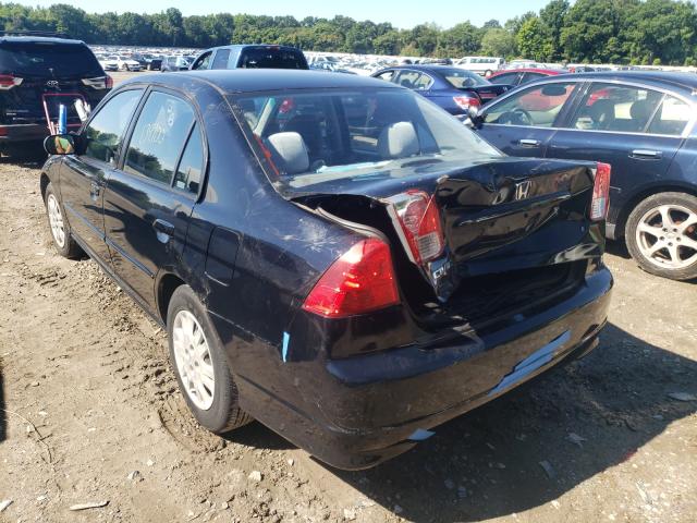 Photo 3 from auction – 2005 HONDA CIVIC LX with VIN 2HGES16535H626526