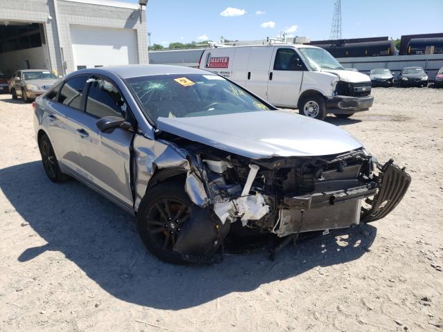 HYUNDAI SONATA SE 2017 with VIN 5NPE24AF1HH489517 - Photo from auction