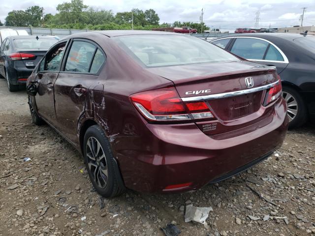 Photo 3 from auction – 2013 HONDA CIVIC EX with VIN 19XFB2F89DE062121