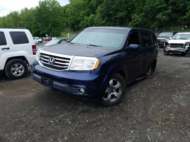 Photo 2 from auction – 2013 HONDA PILOT EXL with VIN 5FNYF4H5XDB079368