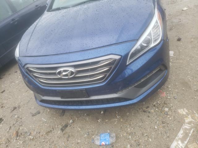 Photo 9 from auction – 2017 HYUNDAI SONATA with VIN 5NPE34AF2HH567025