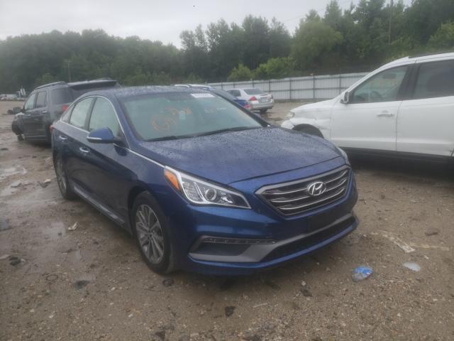 Photo 1 from auction – 2017 HYUNDAI SONATA with VIN 5NPE34AF2HH567025
