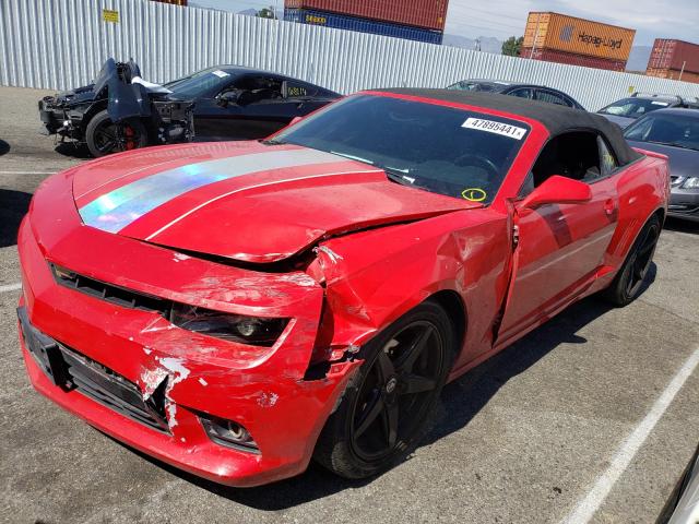 Photo 2 from auction – 2015 CHEVROLET CAMARO LT with VIN 2G1FD3D39F9287267