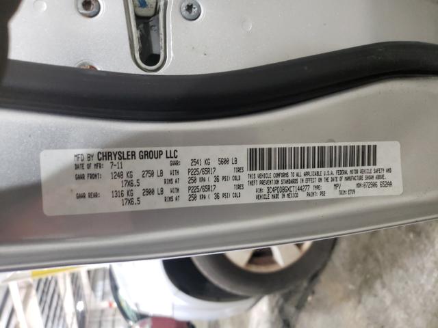 Photo 10 from auction – 2012 DODGE JOURNEY SX with VIN 3C4PDDBGXCT144277