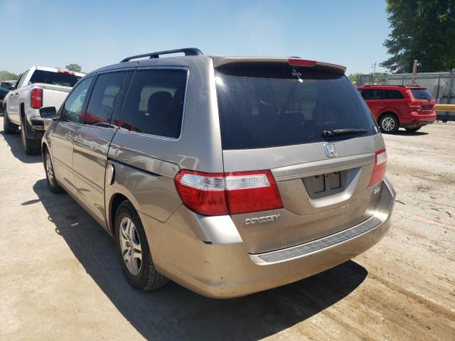 Photo 3 from auction – 2007 HONDA ODYSSEY EX with VIN 5FNRL38747B440509