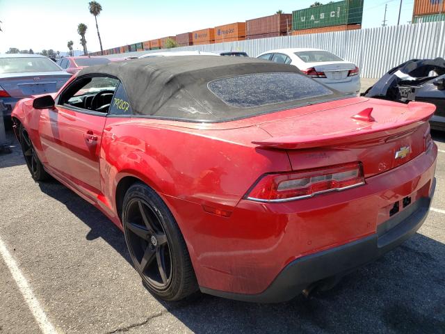 Photo 3 from auction – 2015 CHEVROLET CAMARO LT with VIN 2G1FD3D39F9287267