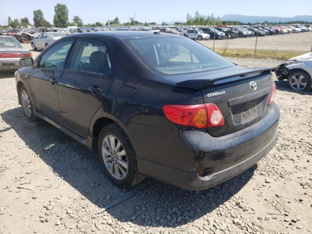 Photo 3 from auction – 2009 TOYOTA COROLLA BA with VIN 1NXBU40E19Z065618