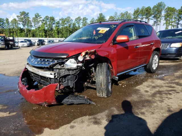 Photo 2 from auction – 2006 NISSAN MURANO SL with VIN JN8AZ08W16W506448