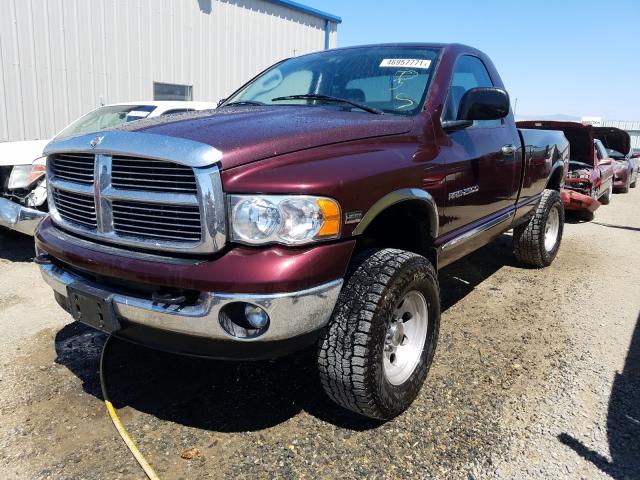 Photo 2 from auction – 2005 DODGE RAM 2500 S with VIN 3D7KS26D25G833266
