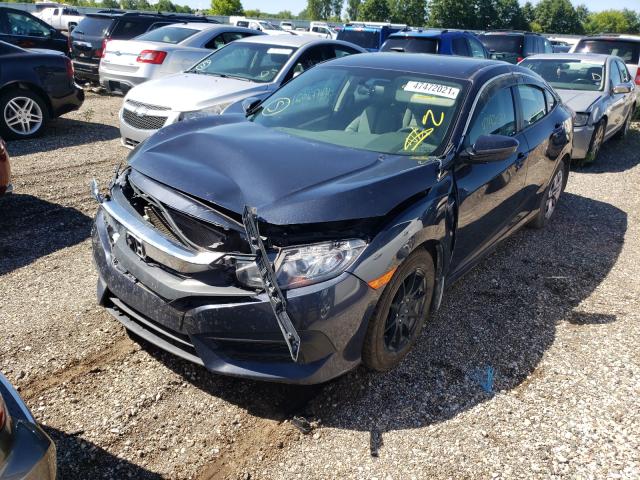 Photo 2 from auction – 2017 HONDA CIVIC LX with VIN 19XFC2F5XHE053341