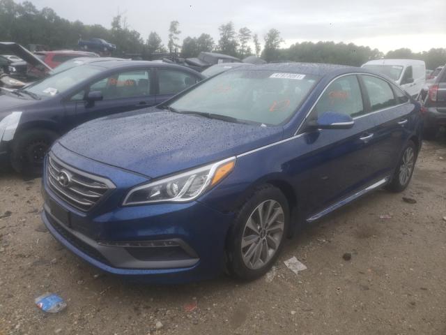 Photo 2 from auction – 2017 HYUNDAI SONATA with VIN 5NPE34AF2HH567025