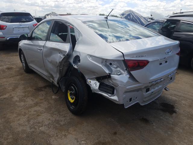 Photo 3 from auction – 2021 HYUNDAI ACCENT SE with VIN 3KPC24A68ME144605