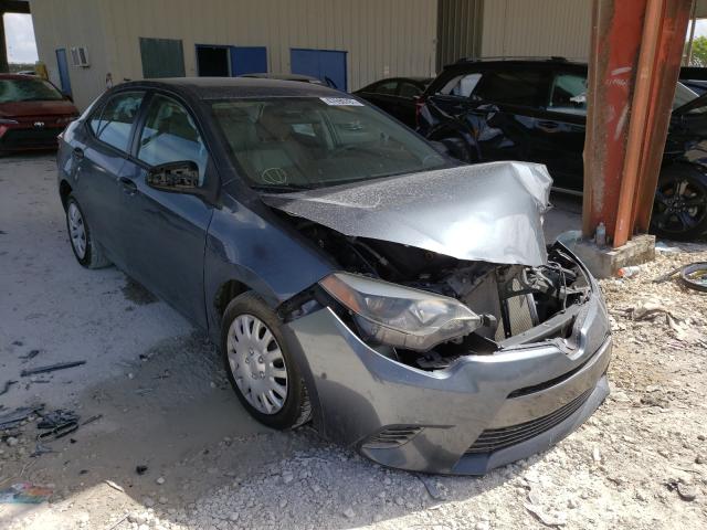 TOYOTA COROLLA L 2015 with VIN 2T1BURHE6FC461963 - Photo from auction