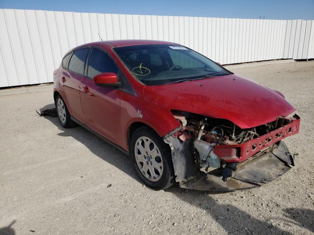 FORD FOCUS SE 2012 with VIN 1FAHP3K2XCL105216 - Photo from auction