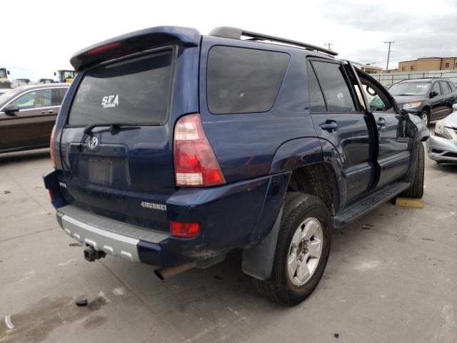 Photo 4 from auction – 2004 TOYOTA 4RUNNER SR with VIN JTEZU14R248022160