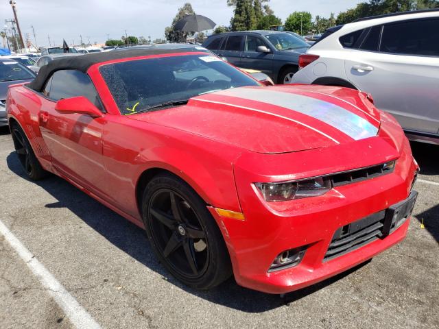 Photo 1 from auction – 2015 CHEVROLET CAMARO LT with VIN 2G1FD3D39F9287267