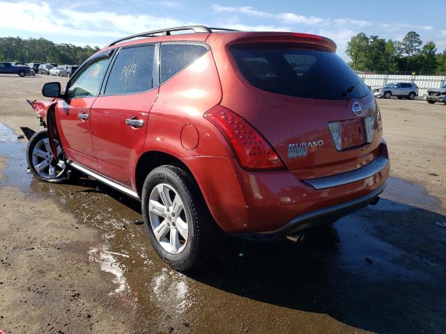 Photo 3 from auction – 2006 NISSAN MURANO SL with VIN JN8AZ08W16W506448
