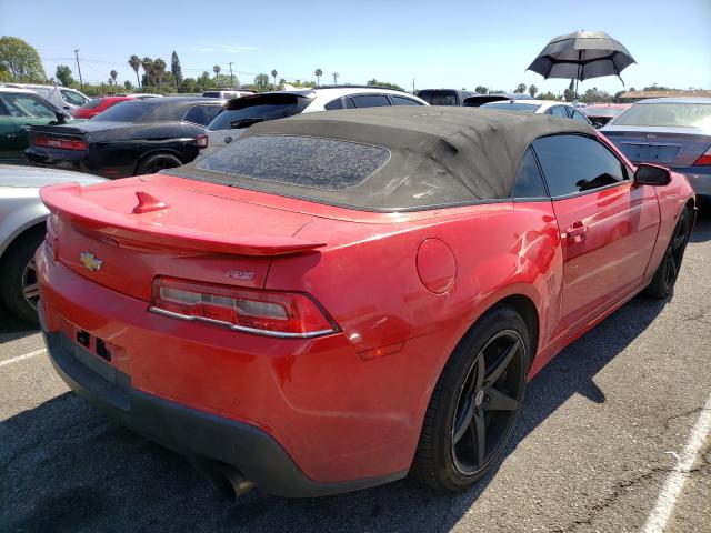 Photo 4 from auction – 2015 CHEVROLET CAMARO LT with VIN 2G1FD3D39F9287267