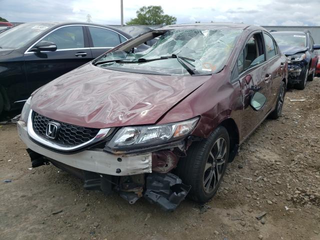 Photo 2 from auction – 2013 HONDA CIVIC EX with VIN 19XFB2F89DE062121