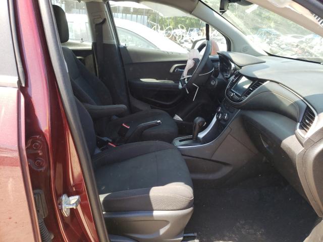 Photo 5 from auction – 2017 CHEVROLET TRAX LS with VIN 3GNCJKSB1HL178056