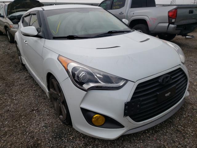 HYUNDAI VELOSTER T 2013 with VIN KMHTC6AE8DU100147 - Photo from auction